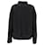 Totême Toteme Halb-Zip Pullover aus schwarzer Baumwolle  - Ansicht 3