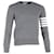 Suéter 4-Bar Thom Browne en algodón gris  - vista 1
