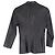 La chaqueta de un solo botón en cuero negro de The Row - vista 2