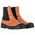 Botas Chelsea Loewe en cuero marrón Negro - vista 4