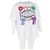 T-shirt imprimé Acne Studios en coton blanc - vue 4