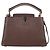 Borsa Louis Vuitton BB Capucines in pelle marrone Rosso