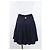 Falda mini plisada clásica de bucle Thom Browne en algodón azul marino - vista 7