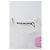 T-shirt in cotone bianco con logo applicato in sapone Alexander Wang - vista 10