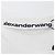 T-shirt in cotone bianco con logo applicato in sapone Alexander Wang - vista 4