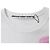 T-shirt in cotone bianco con logo applicato in sapone Alexander Wang - vista 5