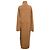 Vestido midi de lã marrom com gola alta Nanushka - vista 3