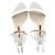 Sophia Webster Chiara Butterfly Sandals in White Leather - view 3