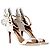 Sophia Webster Chiara Butterfly Sandals in White Leather - view 4