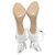 Sophia Webster Chiara Butterfly Sandals in White Leather - view 6