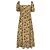 Reformation Meadow Dress in Beige Viscose