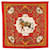 Hermès Red Cheval Turc Silk Scarf Cloth  ref.1999753