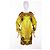 Vestido Versace de viscosa amarillo Talla 40 - vista 3