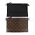 Borsa a Spalla Trio Pouch NM Louis Vuitton Marrone Nero Monogramma - vista 4