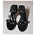 Gucci High Heels aus schwarzem Leder mit goldenem Absatz - Ansicht 2