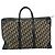 Borsa Boston in tela Trotter Christian Dior blu Auth 111760 Blu navy - vista 3