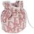 Pochette Christian Dior Pile Rosa Bianco Auth bs21872 - vista 4