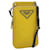 PRADA Borsa a Spalla in Nylon Gialla Auth 111355 Giallo