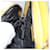 PRADA Borsa a Spalla in Nylon Gialla Auth 111355 Giallo - vista 20