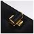 Borsa a spalla Salvatore Ferragamo in pelle nera e oro Auth bs21904 Nero D'oro - vista 14
