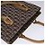 Borsa a mano in tela Trotter Christian Dior marrone oro Auth bs21990 D'oro - vista 6