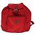 Zaino PRADA in nylon rosso Auth ar13087 - vista 13