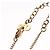 Collana Christian Dior metallo oro Auth FF4623 D'oro - vista 10