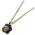 Collana Christian Dior metallo oro Auth FF4623 D'oro - vista 3