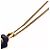 Collana Christian Dior metallo oro Auth FF4623 D'oro - vista 4
