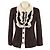 Gabrielle Chaquetas CHANEL T.FR 36 de tweed Multicolor