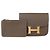 Constance Hermès HERMES Wallets T.  Leather Camel