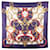 Hermès Carré 90 " L’INSTRVCTION DV ROY" 100% Silk Scarf Navy blue  ref.2001712