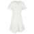 Besticktes knielanges Kleid aus weißer Baumwolle von See by Chloé - Ansicht 3