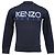 Kenzo Classic Paris Sweatshirt aus navyblauer Baumwolle Marineblau
