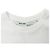Off White Camiseta de algodão branco com detalhe do logo Off-White Cru - vista 5