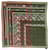  Louis Vuitton Monogram Forever Square Scarf in Brown Silk Red  ref.2001982
