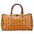 Sac Boston en cuir PVC MCM