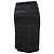 Missoni Zigzag Strickrock aus schwarzem Polyester - Ansicht 3