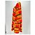 Autre Marque Vestido MONOKI T.International M Algodón Naranja - vista 4