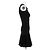 Alaïa ALAIA Kleider T.FR 36 Seide Schwarz - Ansicht 3