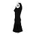 Alaïa ALAIA Kleider T.FR 36 Seide Schwarz - Ansicht 4