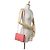 Chanel Rosa Pelle di Vitello Stropicciata Bi Trapuntata Vintage Full Flap - vista 9
