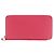 Cartera larga de seda Azap de Hermès Rosa