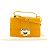 Mini borsa a spalla Jimmy Choo Giallo - vista 16