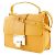 Mini borsa a spalla Jimmy Choo Giallo - vista 2