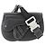 Borsa a corpo Saddle di Christian Dior Nero