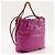 Borsa a spalla mini Chanel 22 Porpora - vista 3