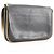 Céline Borsa a Spalla Old di Celine in Pelle di Vitello Nera Nero - vista 3