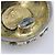 Orecchini a clip in strass placcati oro Chanel - vista 5