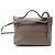 Hermès BORSA A MANO HERMES 24/24 MINI IN PELLE EVERCOLOR & SWIFT ETOUPE CON TRACOLLA 2012 Taupe - vista 2